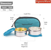 Max Fresh Stainless Steel Lunch Box Set